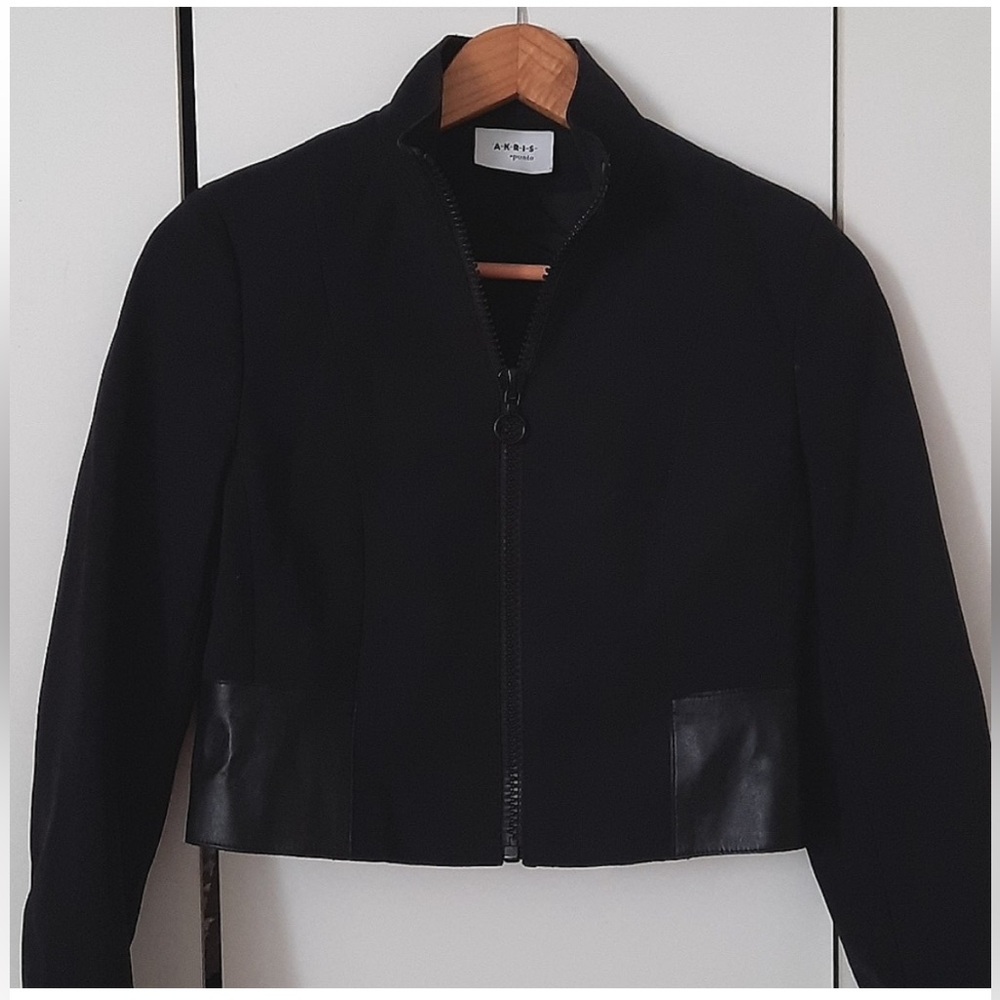 Akris Punto lightweight cropped jacket